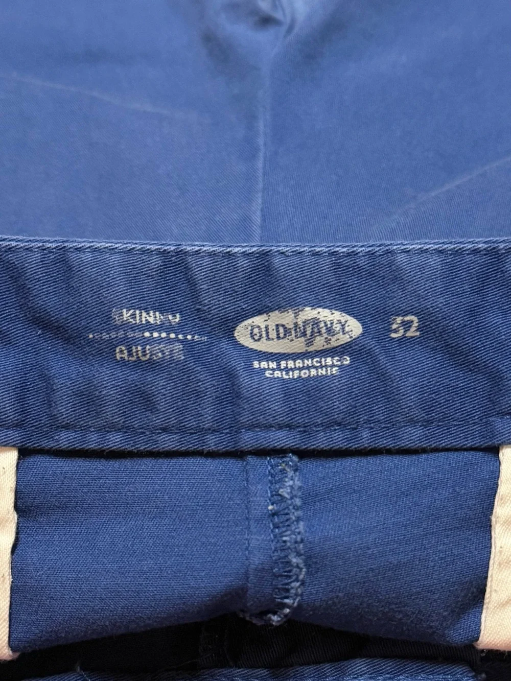 Old Navy Skinny Shorts Men’s 32 Blue Chino Casual Bottoms
